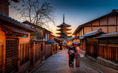 Kansai Flughafen nach Kyoto