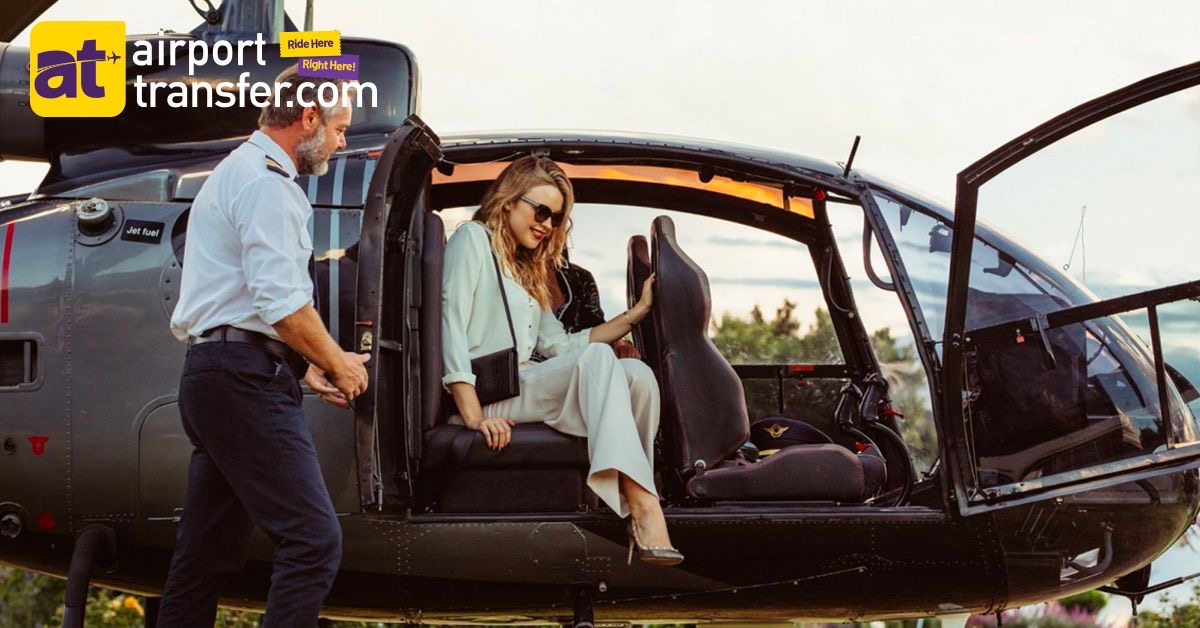 Transferts En Hélicoptère Dans Les Alpes Sur Airporttransfer.Com