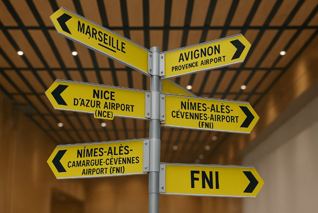 <b>Air Connections to Provence and Nearby Cities</b>