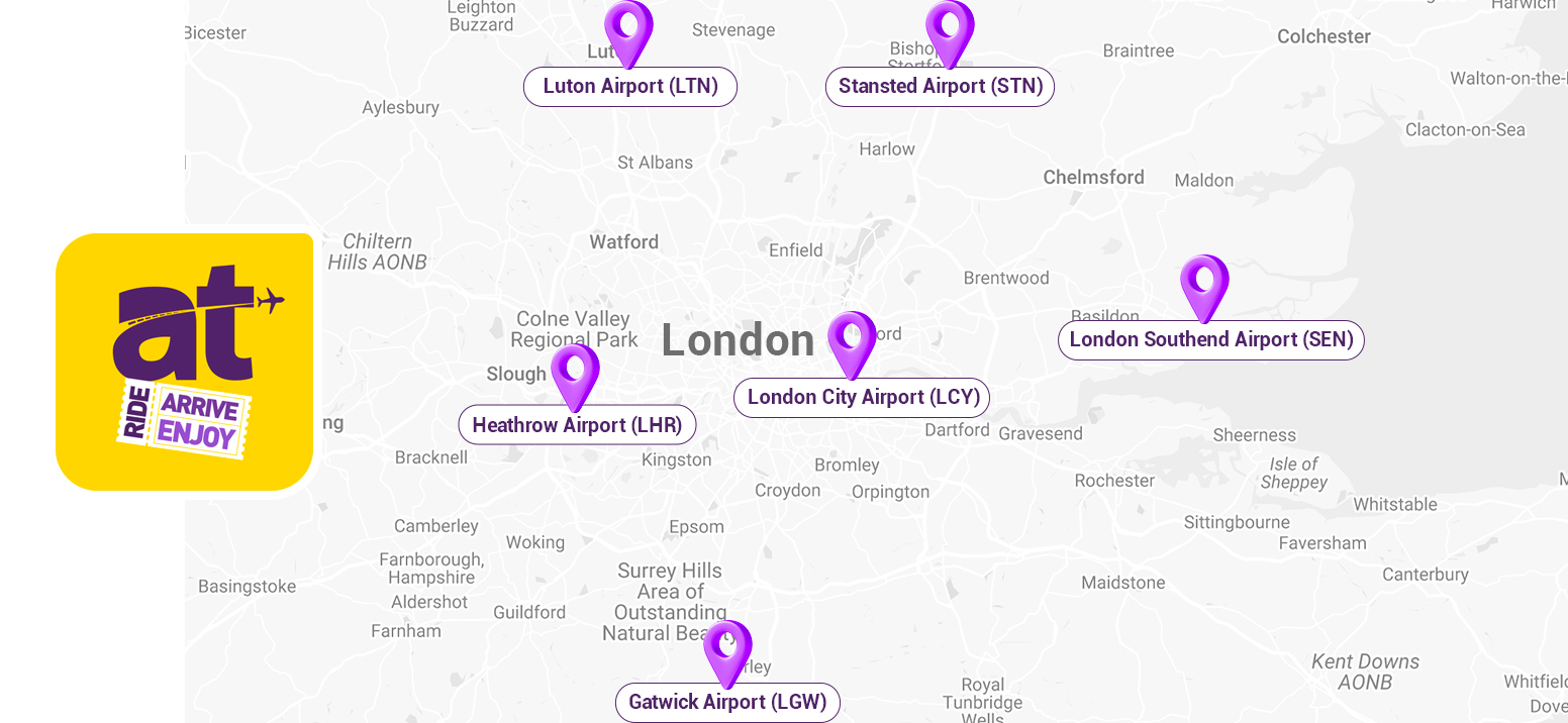 Flughäfen in London