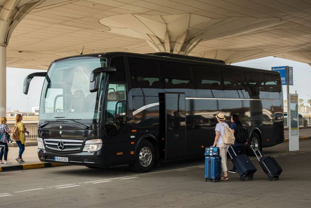 <b>Privater Bustransfer für Gruppenreisen in Casablanca</b>