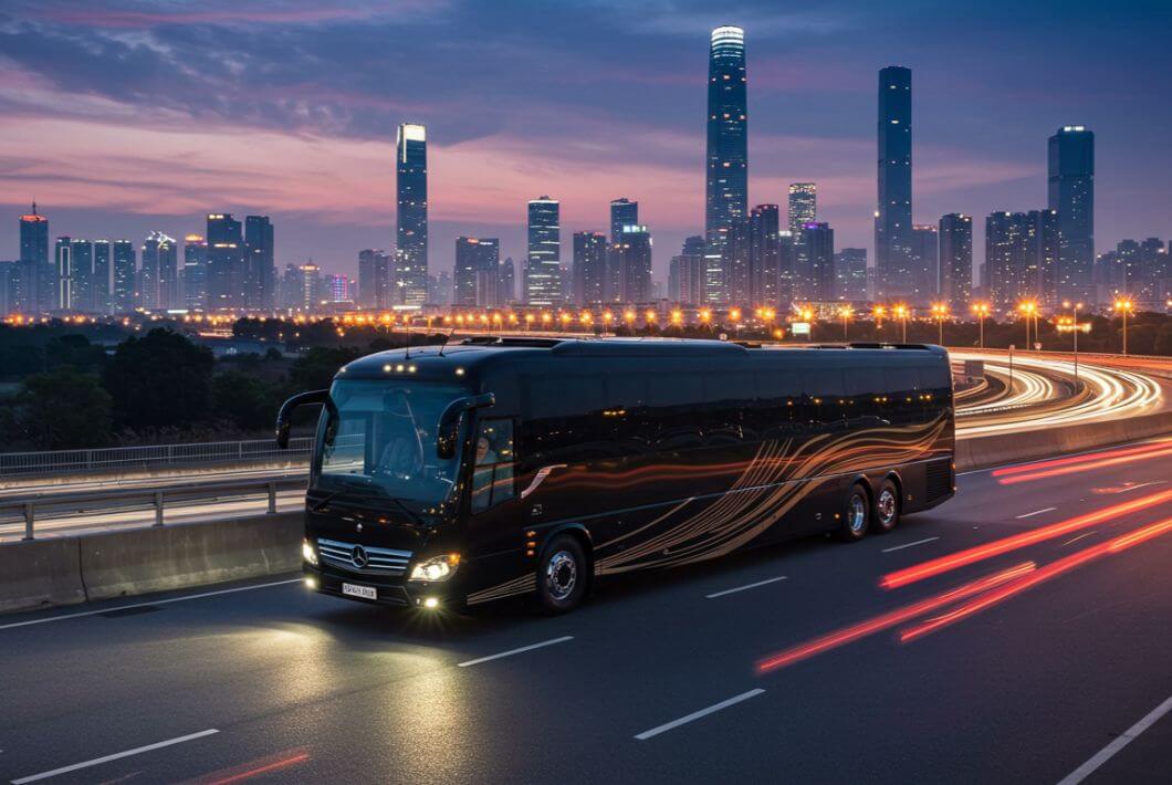 Bus Rental from Guangzhou Baiyun Airport to Canton Fair