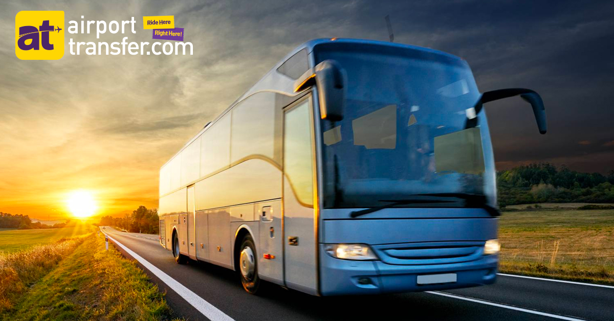 Group Bus at Abu Dhabi Airport