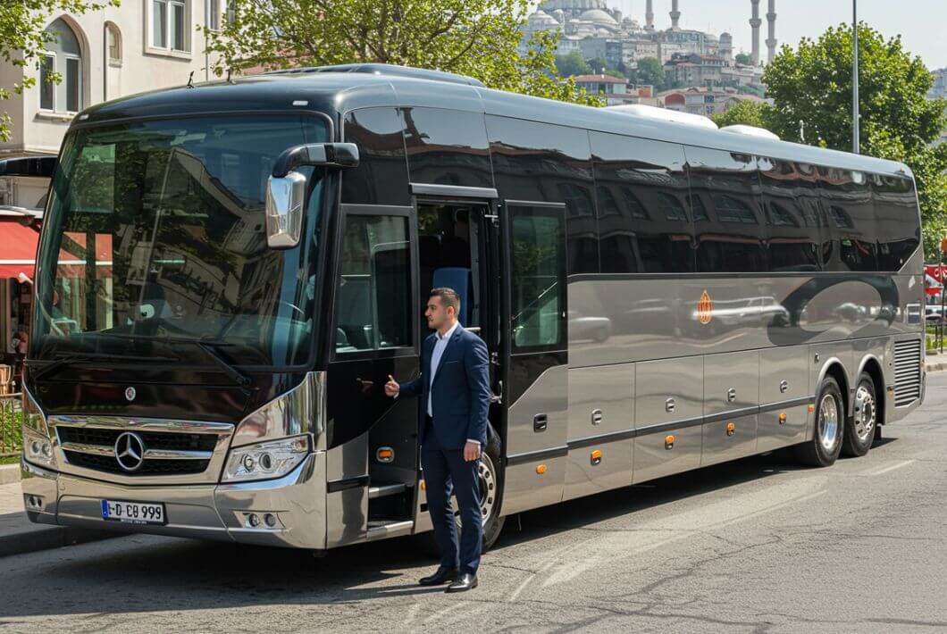 Group Bus Rental at Cukurova Airport