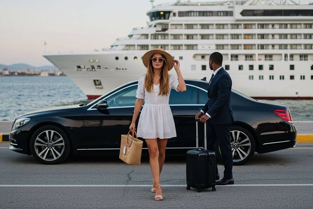 <b>Transfert privé porte-à-porte entre l'aéroport de Larnaca et le port de croisière de Limassol</b>