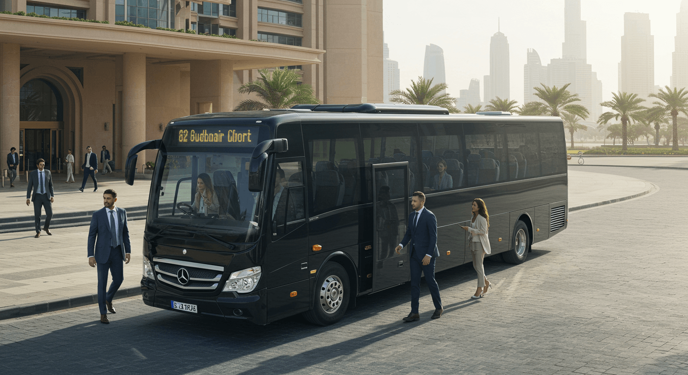 Dubai Bus Rental Service for Group Traveller