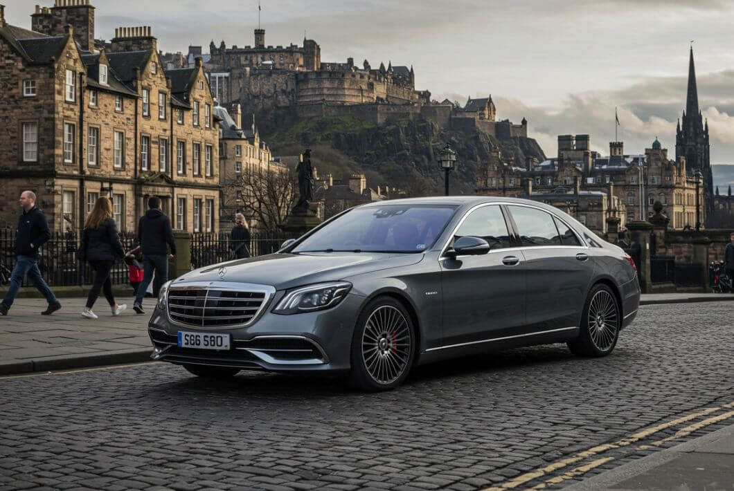 Edinburgh Airport Pickup Service with a Chauffeur