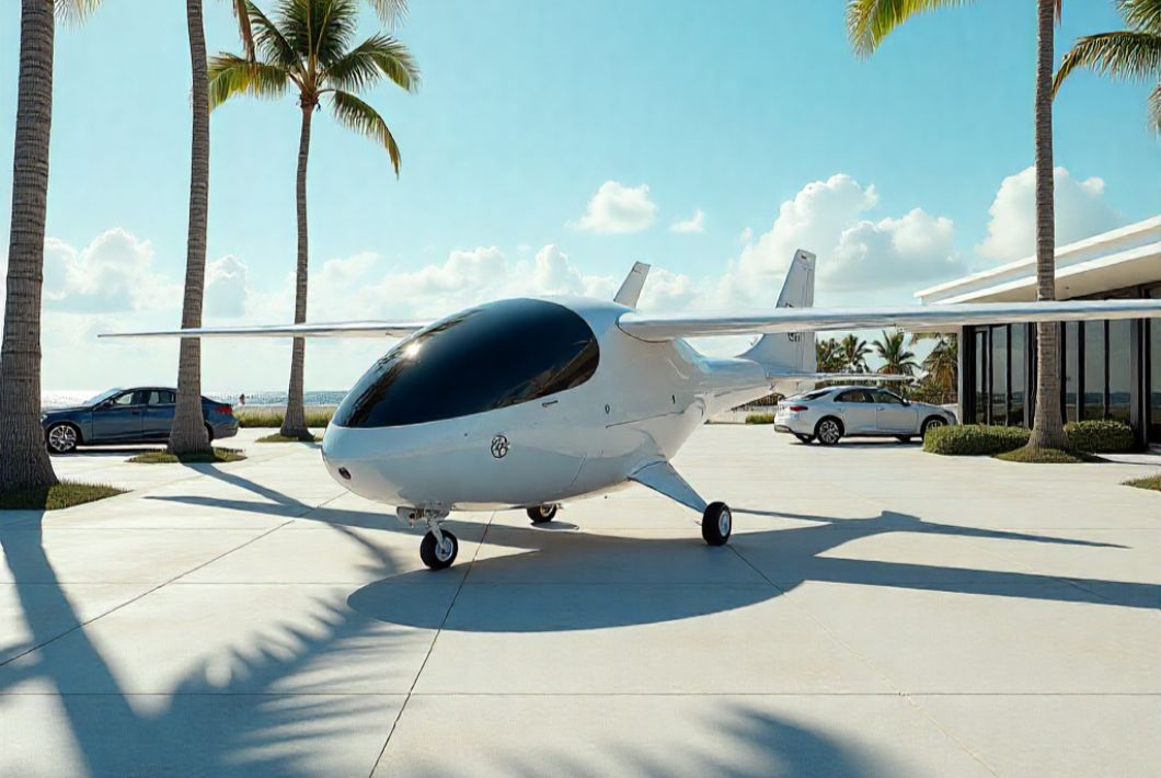 <b>eVTOL for Airport Trips with Air Taxis and Vertiports</b>