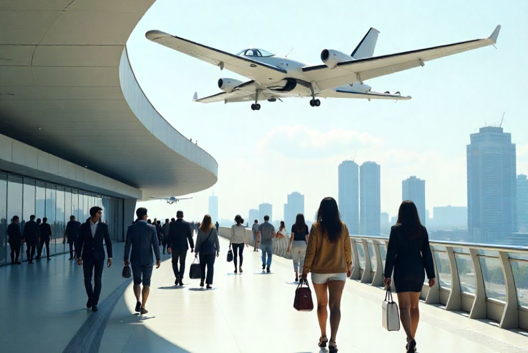 <b>Fast City Links with eVTOL Airport Transfers</b>