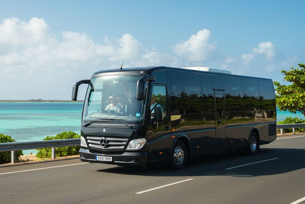 Group Bus Transfer at Los Angeles Airport