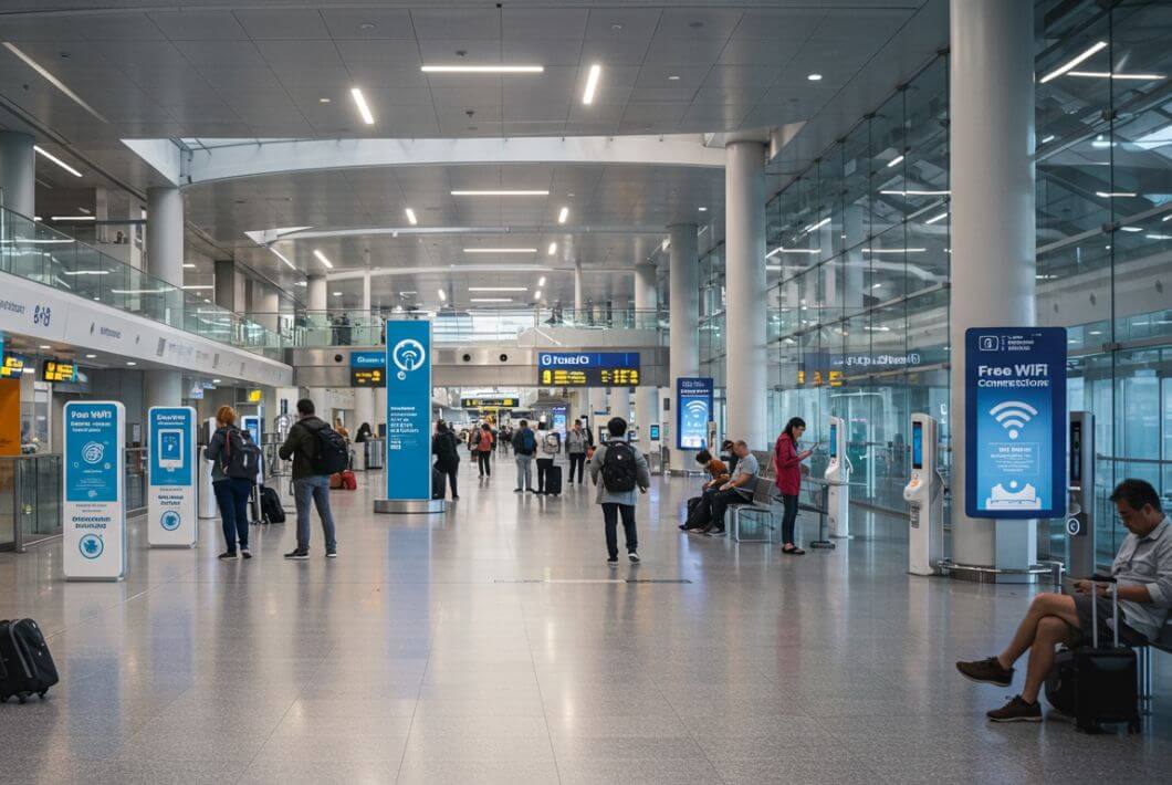 <b>Unlimited Internet Services at the Airports</b>