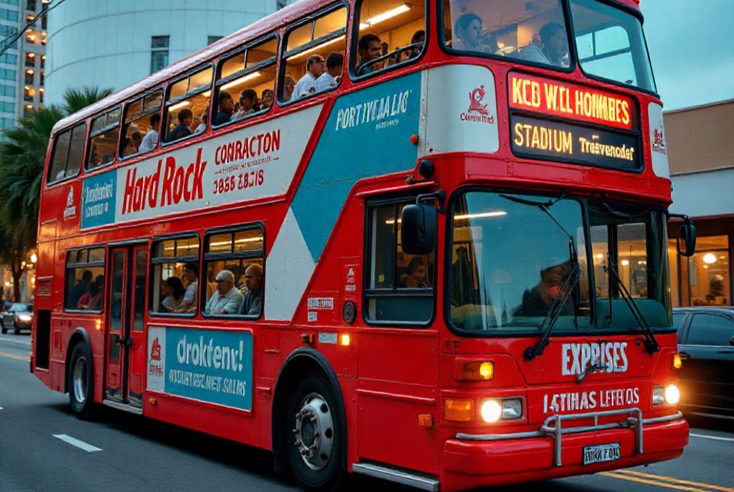 <b>Getting to Hard Rock Stadium from MIA Using the Bus</b>