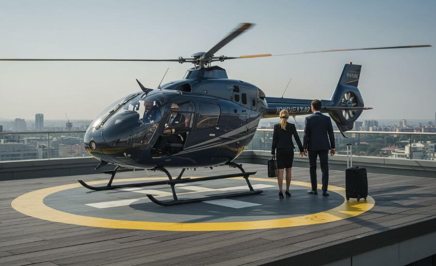 <b>Luxury Helicopter Transfers to and from Manhattan</b>
