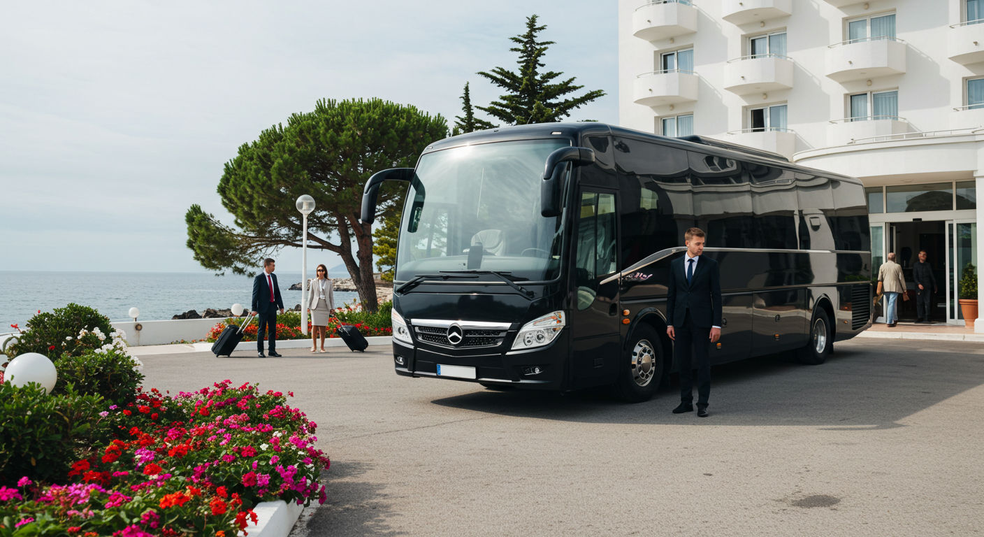 <b>Group Travel Bus Service from Ibiza Airport</b>