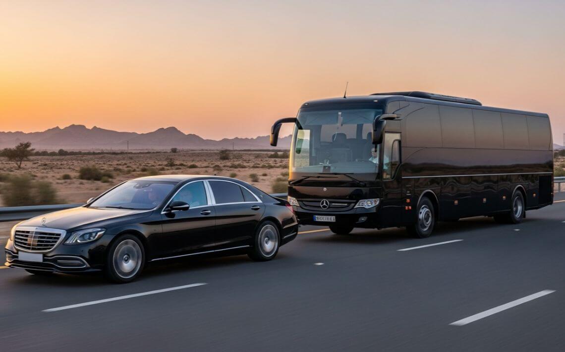 Private Bus Rental at Tunisia Airport