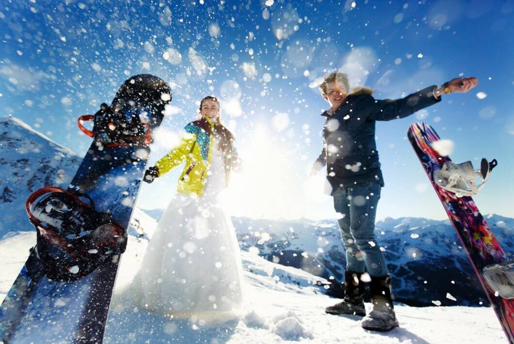 Les Alpes enneigées de Courchevel - Un pays de merveilles hivernales
