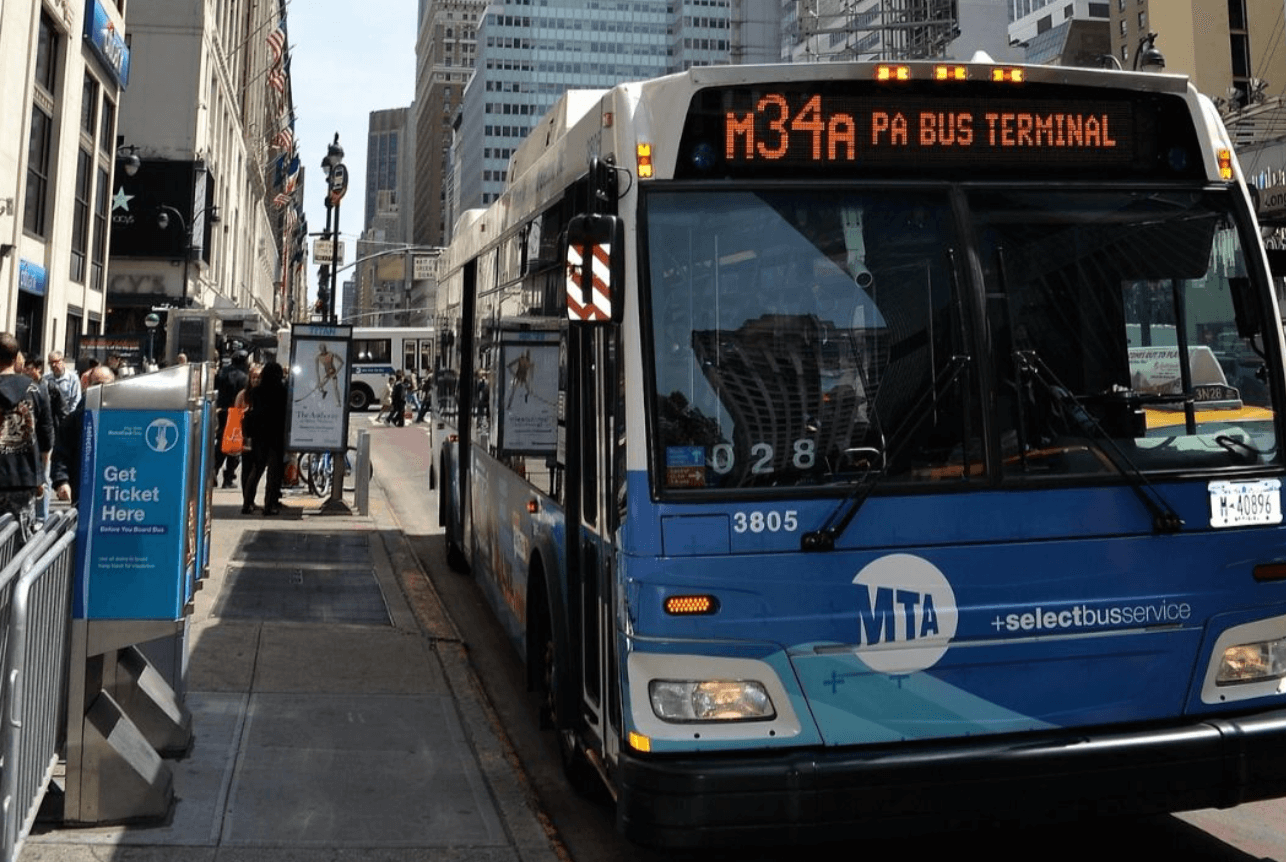 LaGuardia'dan Manhattan'a Otobüsle Yolculuk