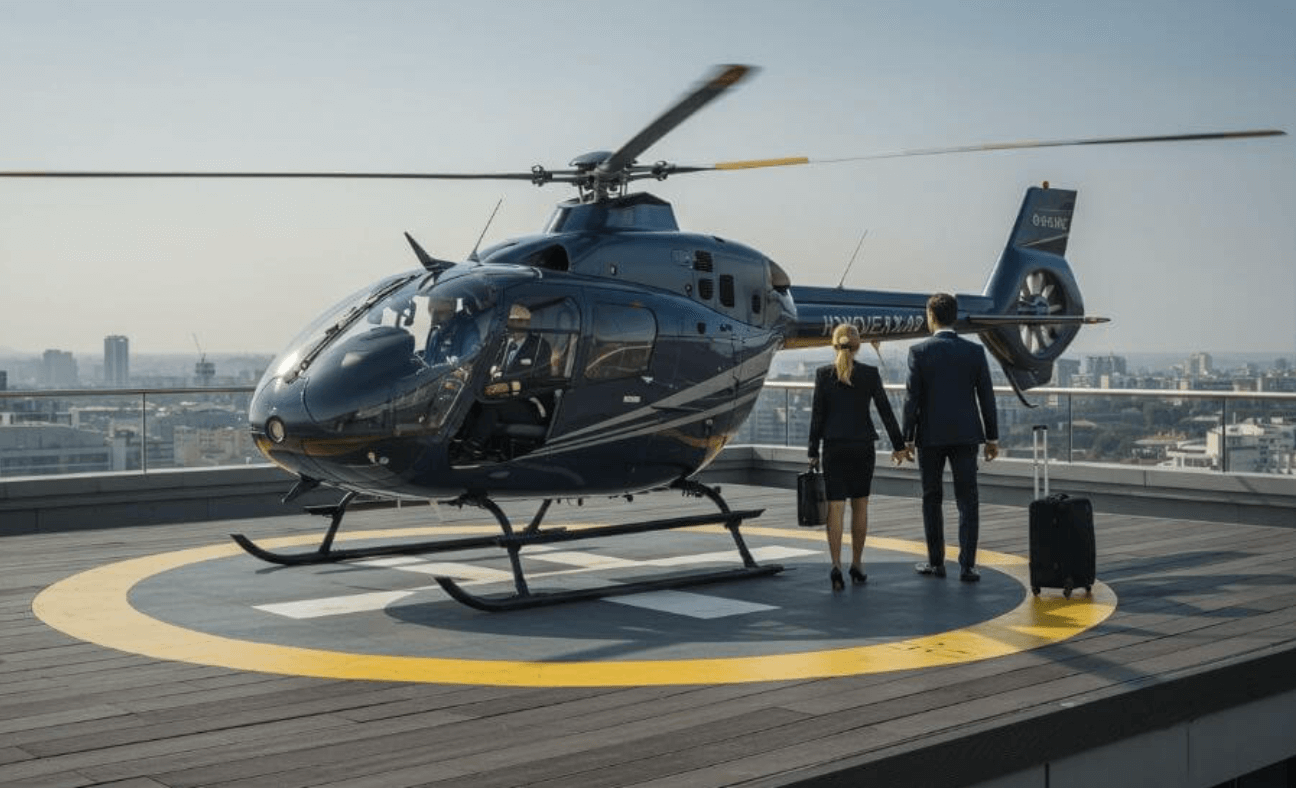 Manhattan'a ve Manhattan'dan Lüks Helikopter Transferleri