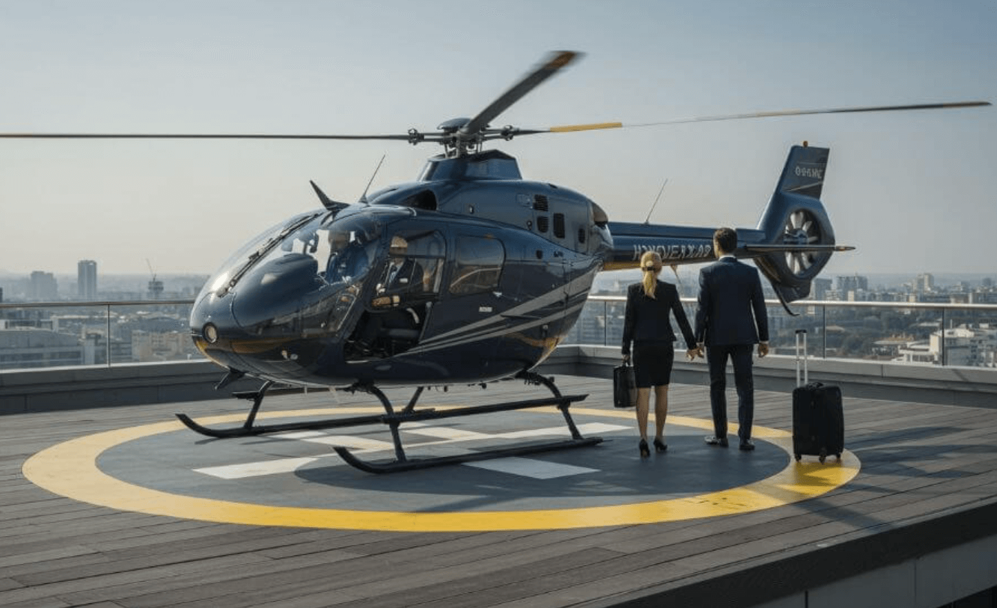 Traslados de lujo en helicóptero desde y hacia Manhattan
