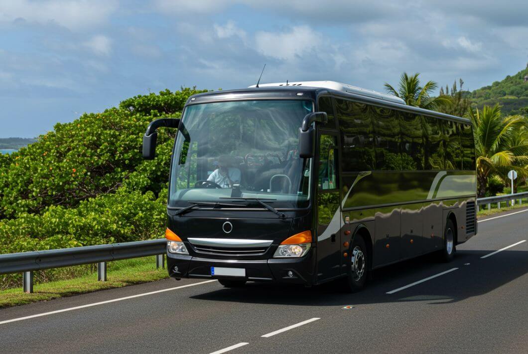 Bus Charter in Mauritius for Group Travel Transfers