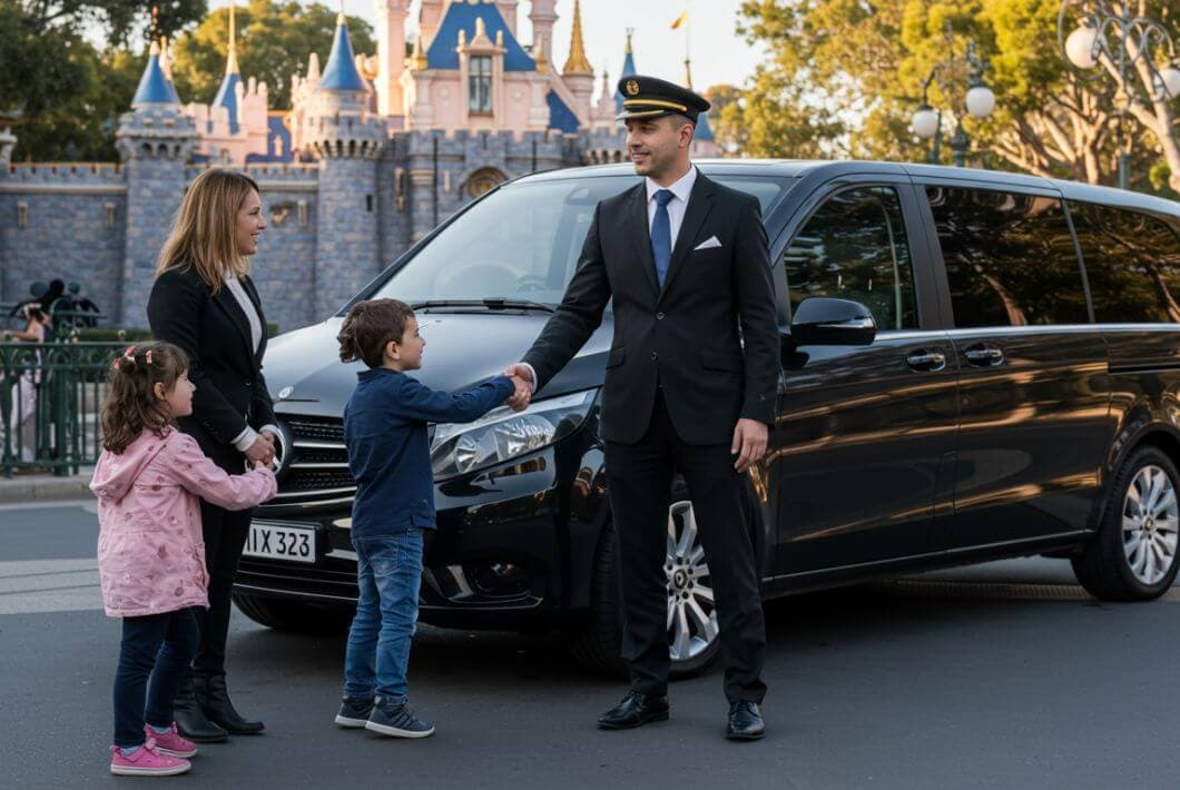 <b>Disneyland'da Havaalanı Şoförlü Hizmet</b>