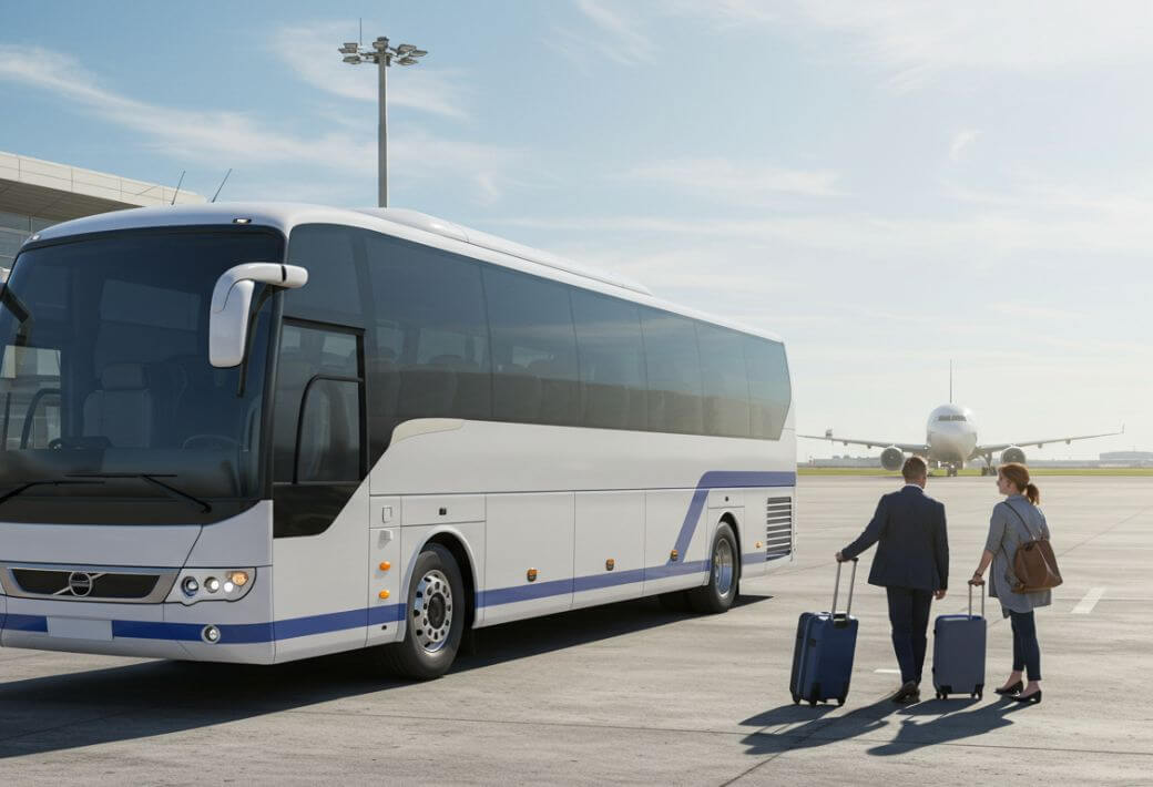 Group Bus Rental at Riyadh Airport