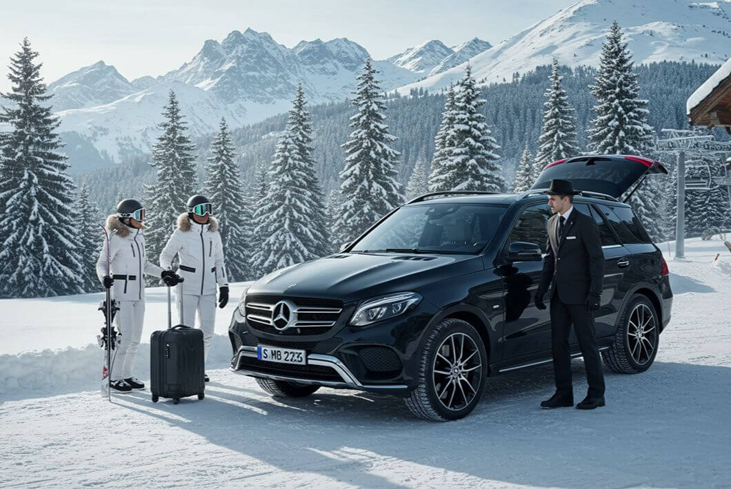 <b>Transferts de l'aéroport de Munich vers les stations de ski</b>