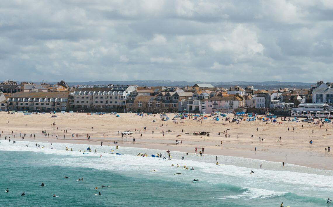 Cornwall Newquay Airport to St Ives Private Cars