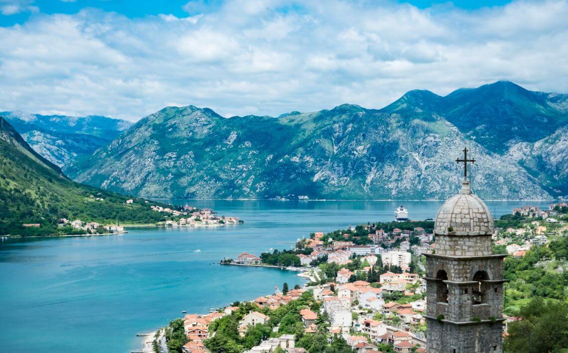 Podgorica Airport to Kotor Private Car, Train, Bus