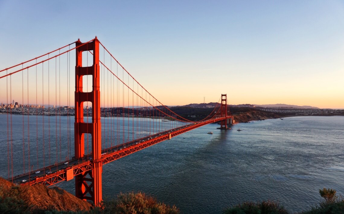 San Francisco Airport to Golden Gate Bridge Transfers